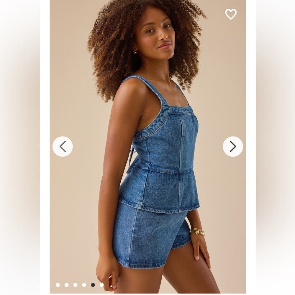 New with tags Altar’d State Remy Denim Romper - Picture 5 of 6
